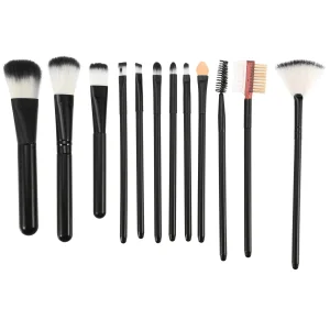 High Quality Black Makeup Brush Set
