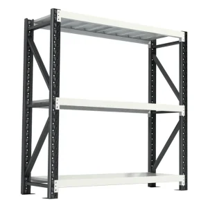 3 Layer Light Duty Shelving Steel Warehouse Shelves