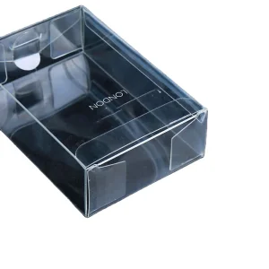 Custom Logo Printed Clear PET Plastic Folding Box