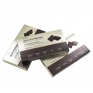 OEM Healthy Probiotic Dark Chocolate Containing Probiotics and Mulberry Leaf Herbal Extract