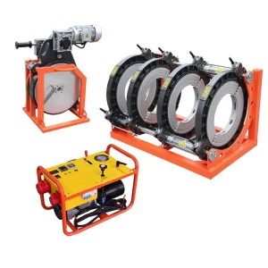 180-500b Industral Pipe Butt Fusion Machine Hydraulic Driven Pipe Welder for 180-500mm