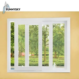 Ventana Deslizante Grande Liberiana de Vidrio Templado Americano 36X48 con Herrajes Duraderos