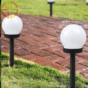 Lámpara solar elegante e impermeable
