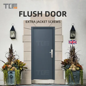 Hollow Metal Galvanized Steel Aluminium Profile Slab Solid Core Honeycomb Aluminum Interior Flush Bolt Door Price