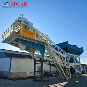 Jumbo Big Bag Bolted Cement Silo System with Integrated Mobile Concrete Plant