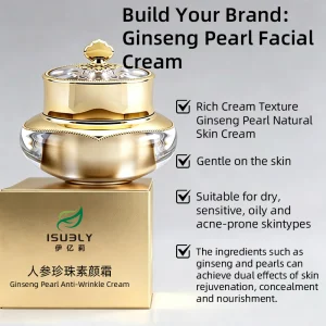 Ginseng Pearl Tinted Moisturizer Bare Skin Cream Color Correction Luxury No-makeup Skin Veil Cream Makeup BB Cream Concealer