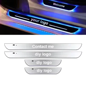 Custom Logo Welcome Pedal Light