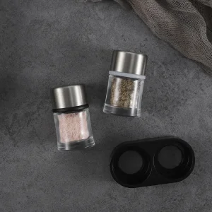 China Customized Mini Salt And Pepper Shaker Set
