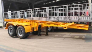 Tanzania Skeleton Semi Trailer Order