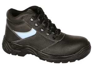 Zapatos de trabajo de seguridad con punta de acero de cuero genuino para hombres, mejores botas de trabajo de punta de acero de Europa, zapatos de seguridad CE