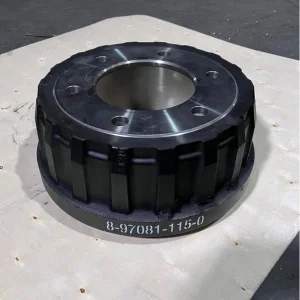 Construction Machinery Parts 100P600PKV100KV600 KV100KV600 Front Brake Drum Rear Brake Drum Brake Drum for Isuzu