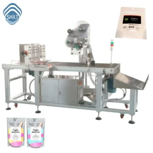 High-Speed Flat Labeler with Paging Feeder for Empty Bag