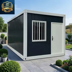 Solar Insulated Prefab Modular Tiny House Modern Container Studio With Fast Install And Custom Colors For Backyard