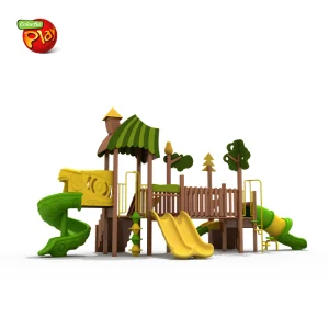 Outdoor Wooden Playground Tree House