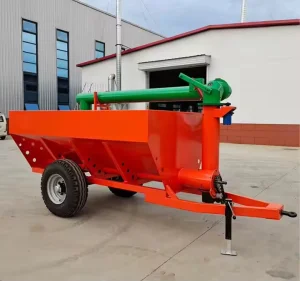 Tractor Trailed Double Transmission Chains Farmyard Fertilizer Spreaders