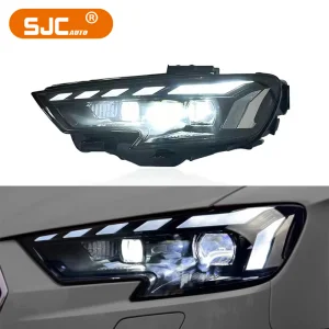 SJC Car Accessories for Audi A3 LED Headlights 2017-2020 Head Lamps Turn Signals Front Lights Daytime Running Light Wholesale