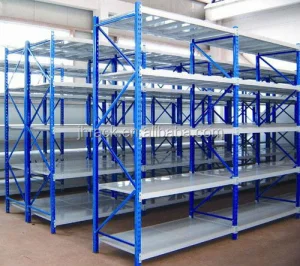 Boltless Longspan Medium Duty Warehouse Shelves Shelving Racks