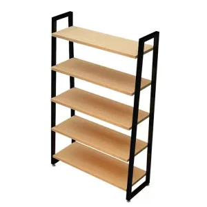 Five Layer Supermarket Wooden Shelf