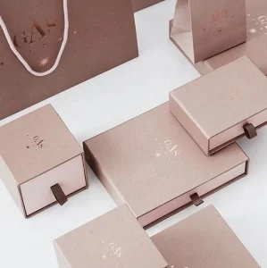 Wholesale Custom logo Printed Recyclable Small Luxury Cardboard Wedding Ring Sliding Drawer Gift Box