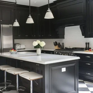 Upper Kitchen Cabinets Kitchen-Unit for Vacuum Furniture Fabricado En China Cocina Furniture