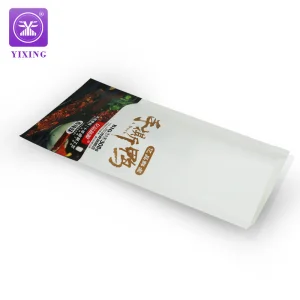 Custom Takeaway Greaseproof BBQ Kebab Hot Dog Sandwich Burger Packaging Aluminum Foil Lined Paper Bag Fast Food Delivery Bags