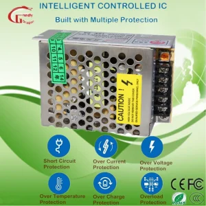 Mini LED Driver Battery Charger Switching Power Supply 12V 2A