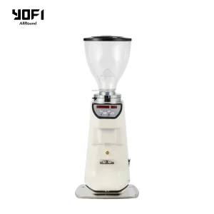 Calidad Premium 64mm Burrs de Acero de Alto Carbono 370W Motor 220V Molinillo de Café Espresso Multiusos para Restaurante y Hogar