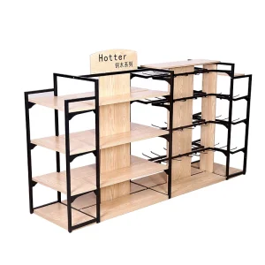 New Design Supermarket Wooden Shelf for Modern Shelving Display Shelf Rack