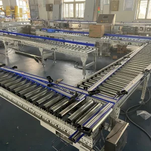 High-Speed Motorized Roller Conveyor Sorting System for Carton Packaging Line Automation Industry