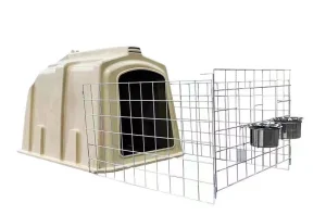 Producing in China Outdoor Plastic Large Calf Hutch