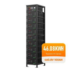 Sunark Long Cycle Life Rack Mount Pack 20kWh 45kWh High Voltage Lifepo4 Battery off Grid IP65 Protection Safety First