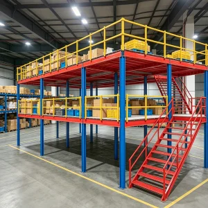 Factory Direct Supply Heavy Duty Steel Mezzanine Floor Racking