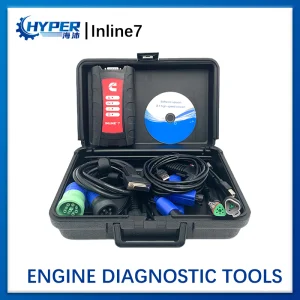 Inline7 Engine Code Reader OBD2 Diagnostic Tool Heavy Duty Truck Scan Tool for Inline6