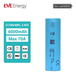 21700 36V 4000mAh lithium battery