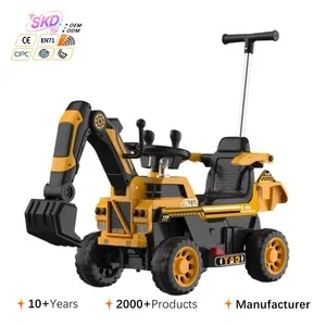 Rechargeable Electric Excavator Ride-On Car