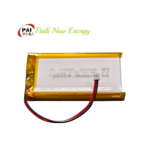PL Customized 103450 Solid State 3.7V Lithium Ion Pouch Cells 2000mAh Battery LiCoO2 Cathode 500 Cycles High Quality