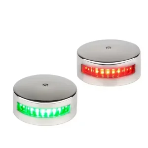 12V 24V DC LED White Red Green Color Marine Signal Lamp Boat Navigation Light