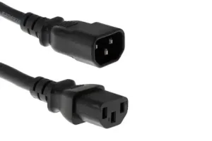 Fábrica de Guangzhou Tempo de Entrega Rápido 10A 250V IEC C13 C14 Cabo de Alimentação
