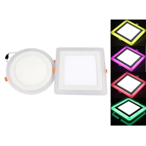 Modern Round Ceiling Recessed RGB LED Panel
