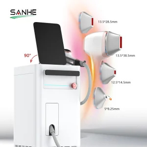 Fast & Comfortable Hair Removal Machine 3000W 808nm Diode Laser with 4 Handles for Full Body Treatment