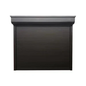 Easy Operate Low Maintenance Shopping Street Shop Front Aluminum Rolling Shutter Door