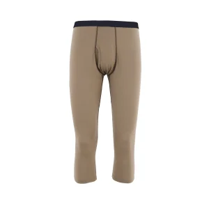 Soft and Warm 3/4 Length Merino Wool Base Layer for Men