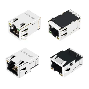 100/1000 Base-T With/without Leds 10p8c 8p8c POE SMT Modular Jack Connectors