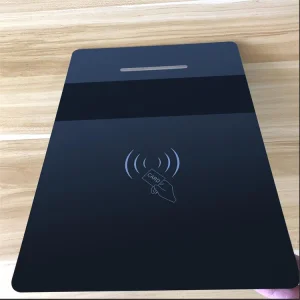 Used for Fouch Control Smart Door Lock Access Control Panel Acrylic Face Plate Anti Fingerprint Glass Panel