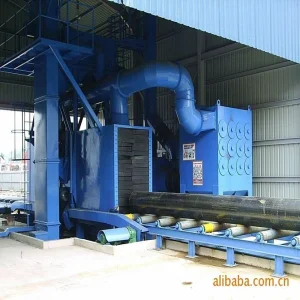 Steel Plate H Beam Shot Blasting Machine
