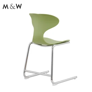 M&W Room Conference Wheels Gray Trainee Meeting Boardroom Chairs
