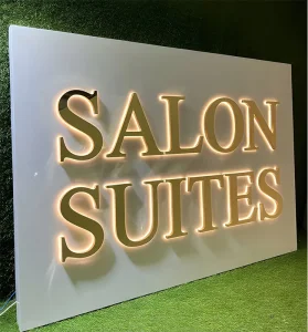 Custom Wall Led Backlit 3D Signage
