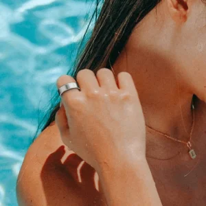 Titanium Rings Smart Watch Heart Rate
