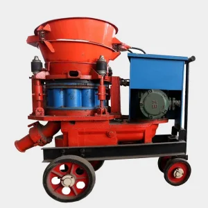 Spraying Concrete Air Dry Mix Gunite Mortar Spraying Shotcrete Gunite Pump Machine Air Portable Tunnel Wet Concrete Shotcrete Machine