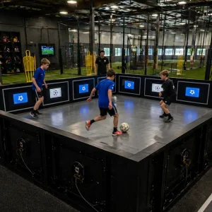 LED Interactive Soccer Training Game